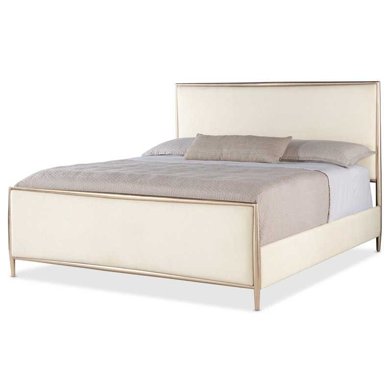 Westwood Upholstered Metal Bed, King