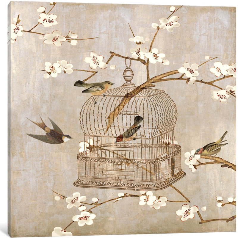 «At Home I», reproduction d'art sur toile tendue, H 48 po x l 48 po x P 1,5 po, Toile tendue, Pas de tapis