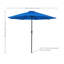 Nichoel 8' Market Sunbrella Umbrella-360079094