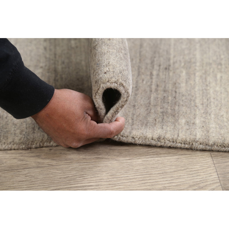 One-of-a-Kind 5' X 6'10" New Age Wool Area Rug in Grey
