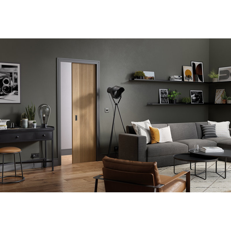 Melbourne Oak Internal Door, 1981mm H x 686mm W x 35mm D
