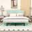 Floating Bed Frame with Adjustable LED Lights-242735428-242735430