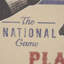 «Play Ball» par The Vintage Collection, reproduction d'art encadrée à la main