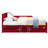 Egon Metal Twin Daybed with Trundle,Guest Bed,Platform Bed-2070037639