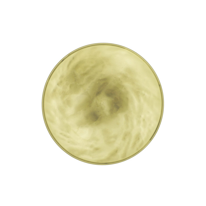 Moon Decorative Bowl, Green