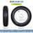 Durable Trailer Tire & Wheel Set 4.80-8 (4/5 Lug) Tires, 6PR Load Range C, White Spoke Wheels, Complete Assembly for Utility, Boat, Camper, Travel Trailers - Reliable Performance-128842357