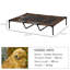 Elevated Dog Bed Cooling Raised Pet Cot for Indoor Outdoor Use XX Large