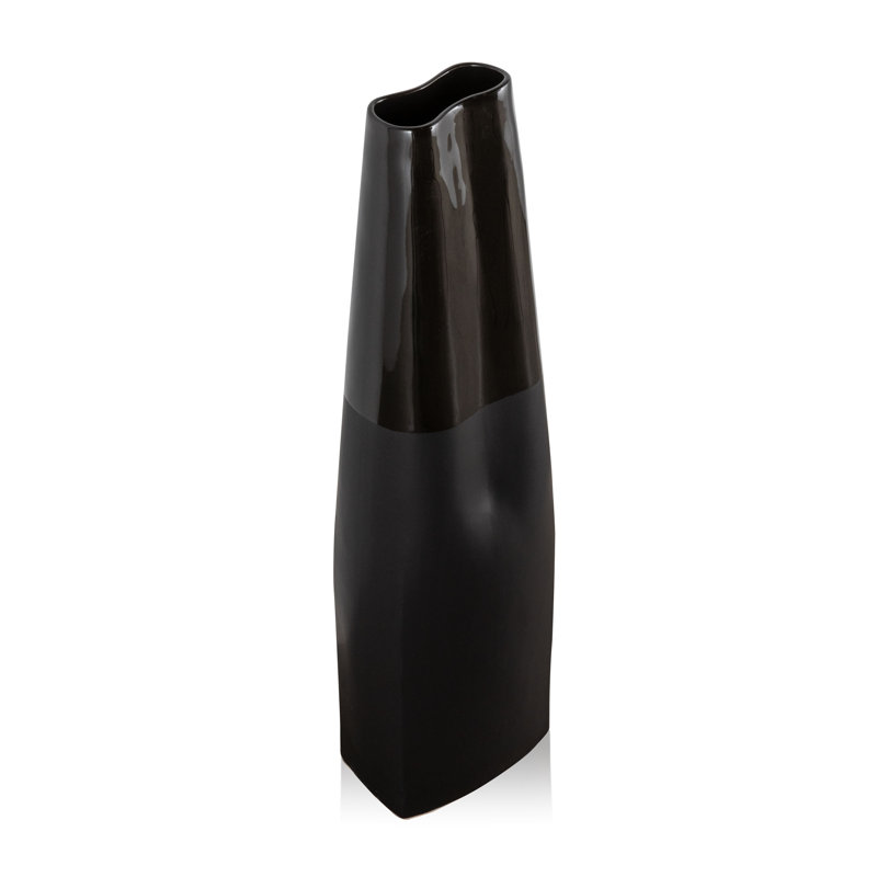 Ragnor Ceramic Floor Vase, Small, 30” x 8" x 6"