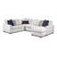 Canapé modulaire 2 pièces Dorisa Stone