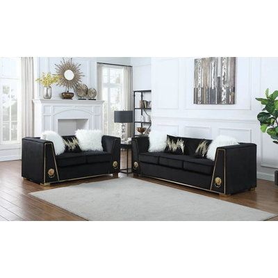 Velvet Living Room Set