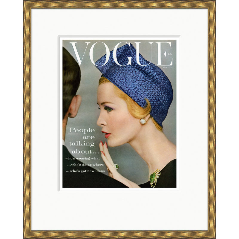 Soicher Marin Vogue Cover, Sarah Thom Wearing a Blue Hat, Richard ...