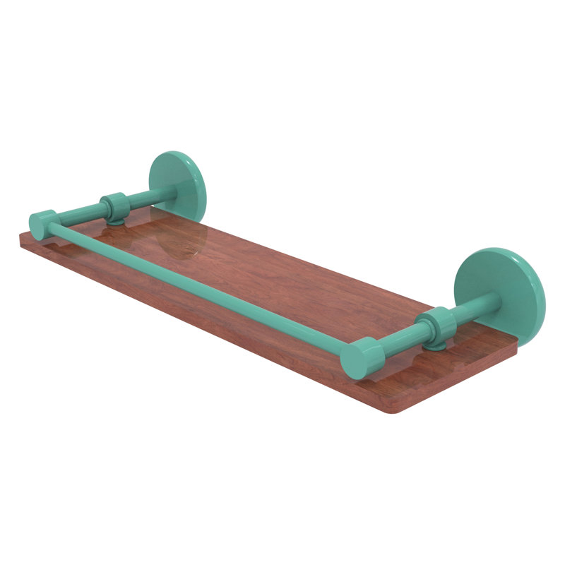 Tablette en bois de fer massif IPE de prestige Prestige Skyline Collection P1000, H 3 po x l 16 po x P 5 po