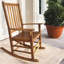 Chaise berçante pour l'extérieur
