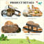 Support pour perchoir en bois