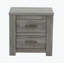 Table de chevet en chêne gris clair-1704442576