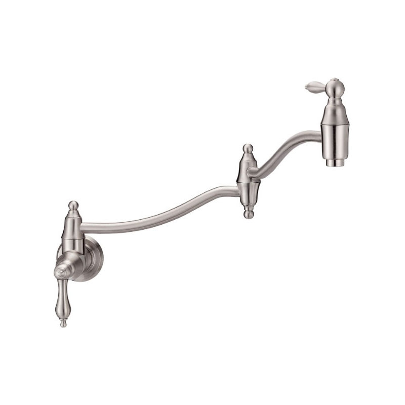 Robinet remplisseur mural Fairmont, Acier inoxydable