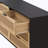 Rattan Wood Console Table With Drawer Storage-2085229748-2085229745