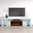 Soleo 78.7" Modern TV Stand with Electric Fireplace, High Gloss Finish, Media Storage-67986332