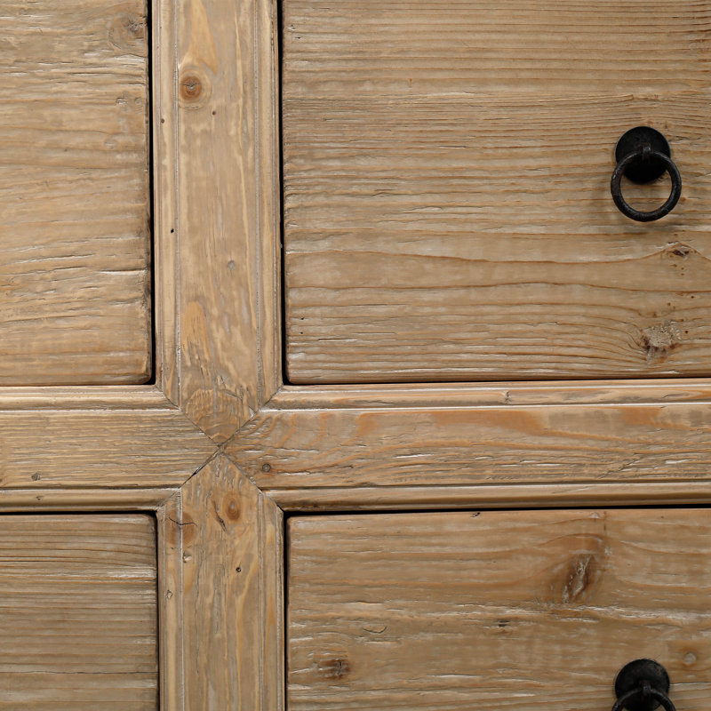 Lily''s Living Capri Chest Of Drawers Weathered Natural Pine 47X18x35h
