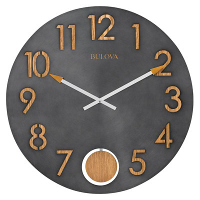 Flatiron Metal Wall Clock