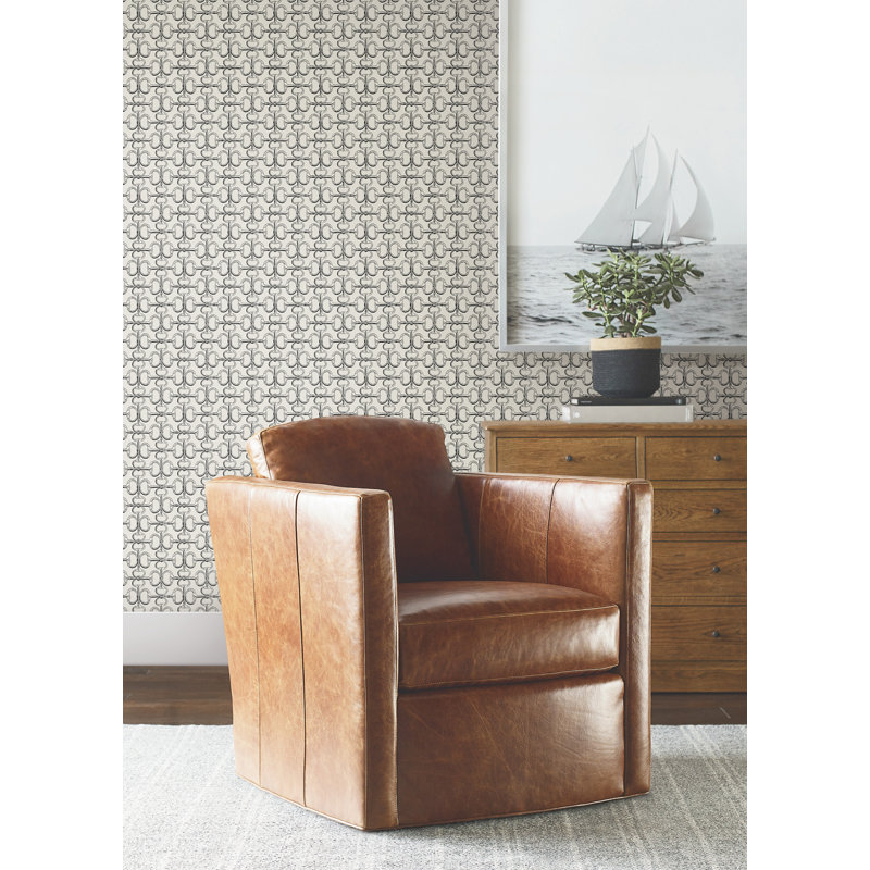 Papier peint mors polo taupe Polo, Taupe