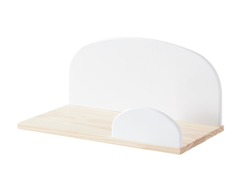 Kids, White, 25cm H x 60cm W x 22cm D