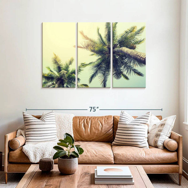 Harnek Palm Tree Duo, 36" H x 57" W