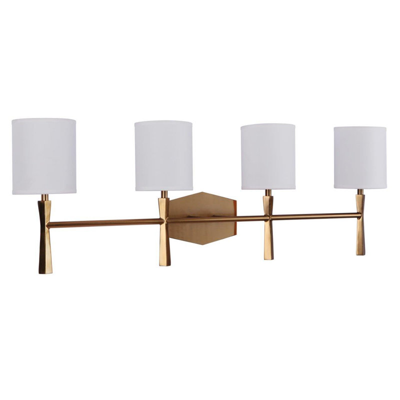 Éclairage pour meuble-lavabo 4 lumières Tashanae