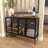 47.3 " L Bar Cabinet