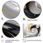 Ensemble de salon tourbillonnant jaune noir et blanc - spirales abstraites-1882044282-1882044285