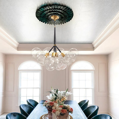 Lustre en grappe 4 lumières Modern