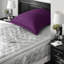 Ensembles de literie en velours luxueux, polyester mauve confortable, glamour maison