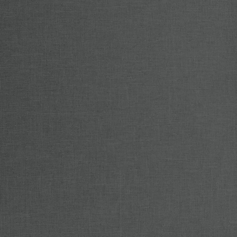Banc de patio 2 places avec coussin en rotin de polyester, Structure grise / coussin gris foncé