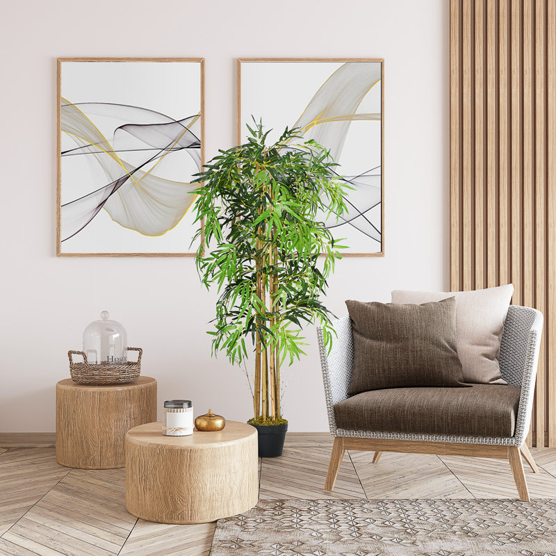 Arbre de bambou artificiel 59,1 "