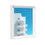 Modular White II Shadowbox Architecture Print by Oliver Gal, Black Frame, 10 x 15-1970843720-1970843726