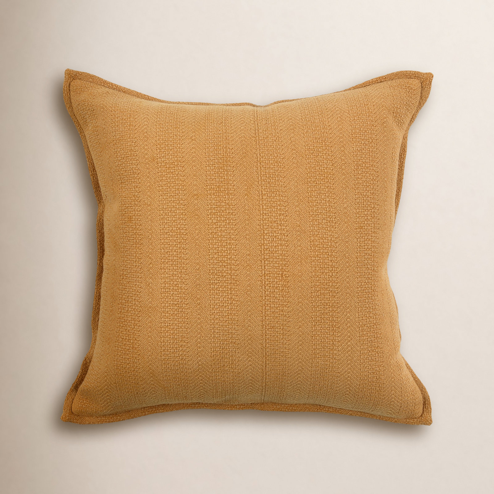 Thayer Cotton Throw Pillow, Yellow