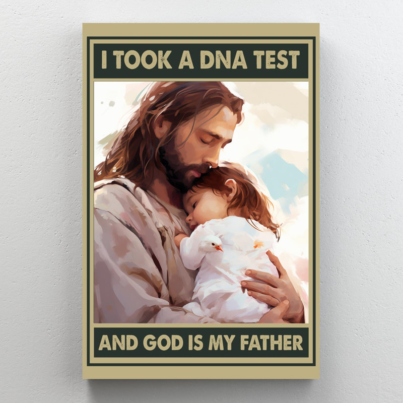 God Is My Father, H 14 po x l 11 po x P 1,25 po