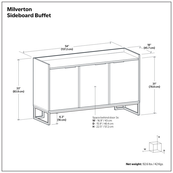 Dimensions du produit