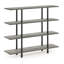 Marcellina 100cm H x 120cm W Plastic Etagere Bookcase-1254359623