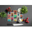 Lots of Scottish Terrier Glass Cutting Board Large