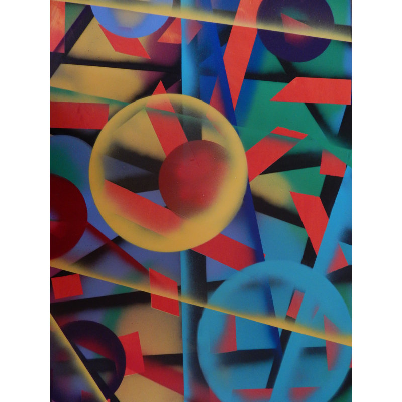 Kaleidoscope 2 Print by Will Birdwell, 21.25" H x 17.25" W x 0.875" D