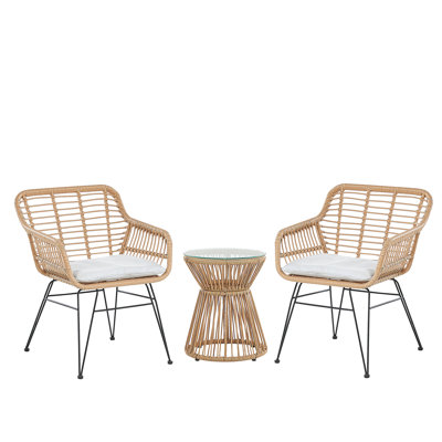 Frison 2 Seater Rattan Conversation Set