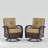 Yentin 3-Piece Rocking Chair Set with Cushions -943193507