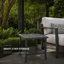 Table d'appoint extérieure 19 po avec 2 niveaux-931076193