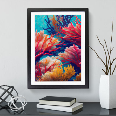 Colourful Coral Reef No.1 - Wall Art