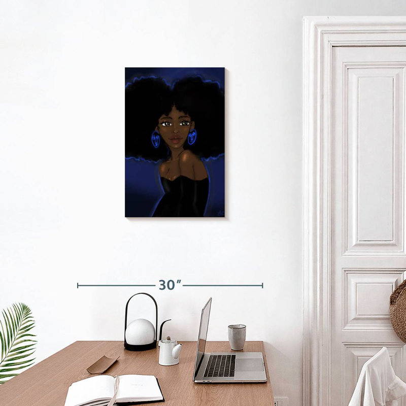 Leisha Betta Blues, H 24 po x l 16 po