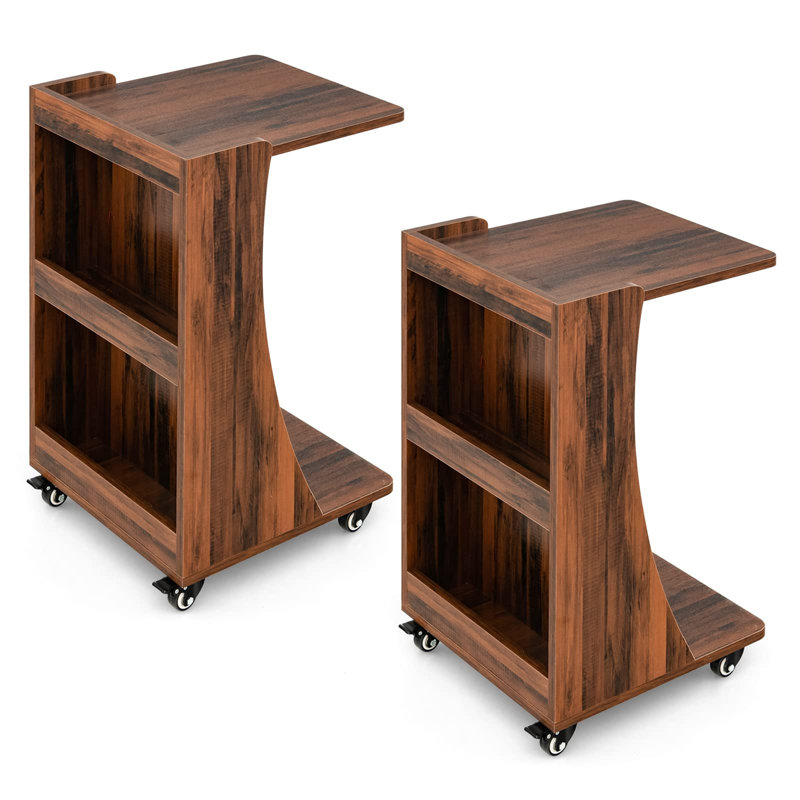 Carville Wheel End Table