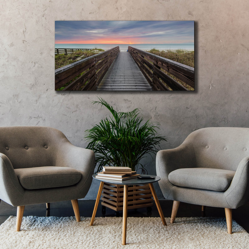 «At Day's End» par Andrew Vernon, art mural sur toile, H 30 po x l 60 po x P 1,5 po