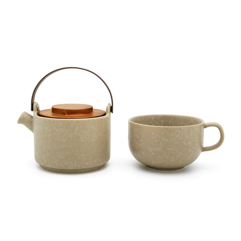 Bredemeijer 500ml Teapot Set, Grey