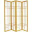 70.25" x 70" Eudes Shoji 5 Panel Room Divider-1667638487-1733723575